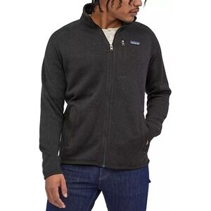 Patagonia Mens Better‎ Sweater Fleece Jacket Full Zip In Black XXL